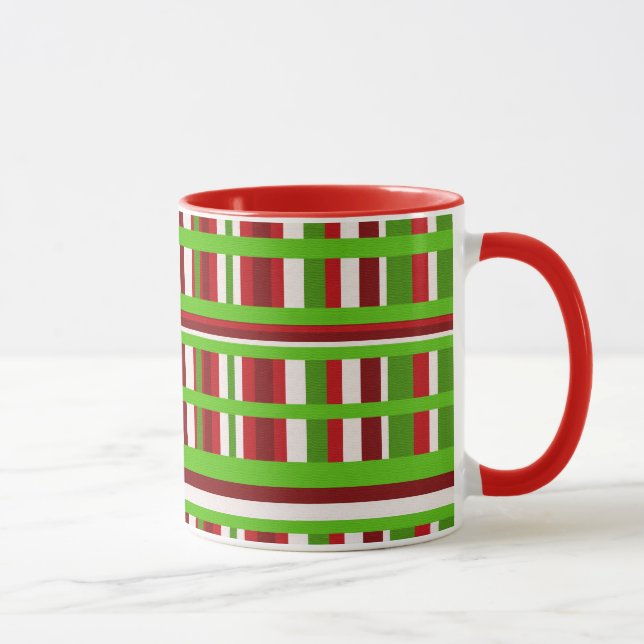 Caneca Xadrez de Natal (Direita)