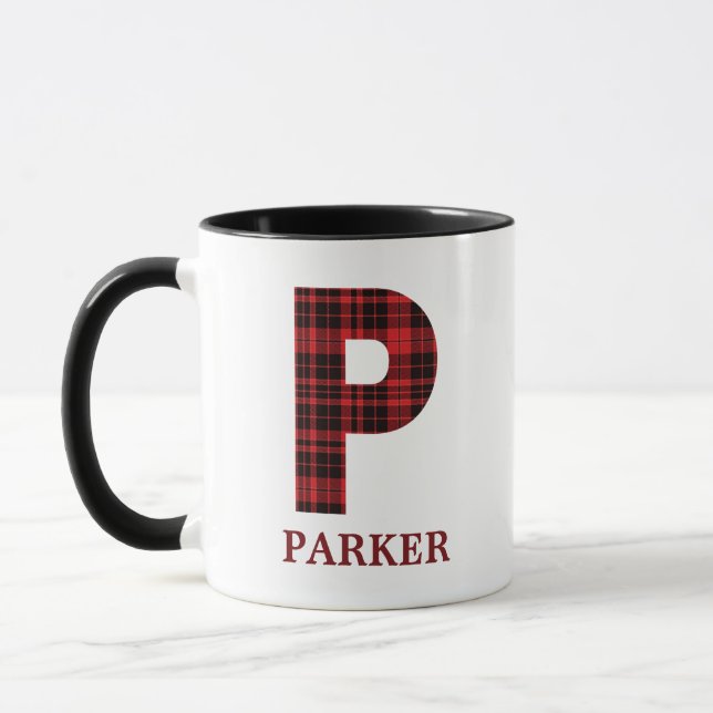 Caneca Xadrez de Natal Mug de Café Personalizado P (Esquerda)