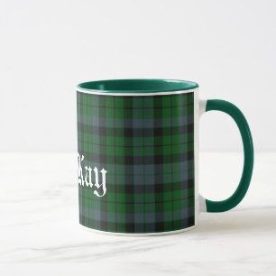 Caneca Xadrez de Tartan escocesa feita sob encomenda do