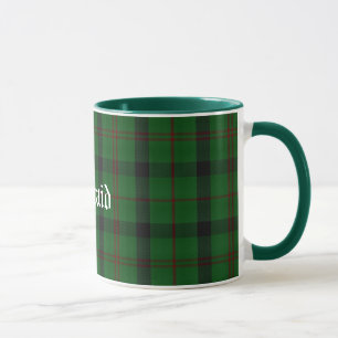 Caneca Xadrez de Tartan tradicional feita sob encomenda