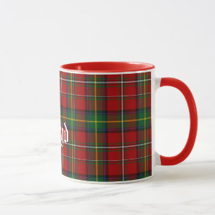 Caneca Xadrez de Tartan tradicional feita sob encomenda