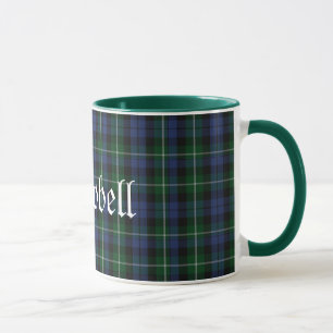 Caneca Xadrez de Tartan tradicional feita sob encomenda