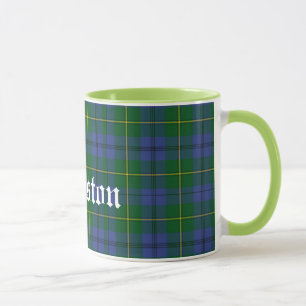 Caneca Xadrez de Tartan tradicional feita sob encomenda