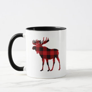 Caneca Xadrez Mose Café Mug Xadrez Red Buffalo