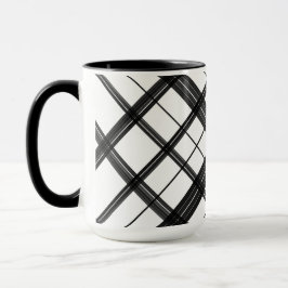 Caneca Xadrez preta (angular) nº 2