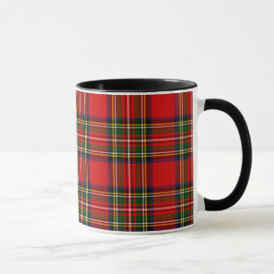 Caneca Xadrez Real Stewart Clan Tartan