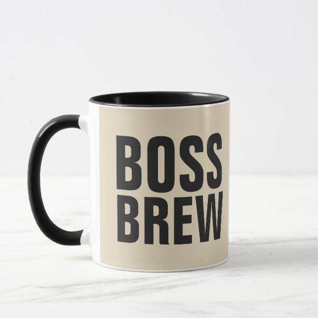 Caneca Xaropes de café do BOSS (Esquerda)