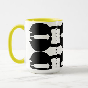 Caneca / Xícara de Café / Chá Funky Totally Tortoi