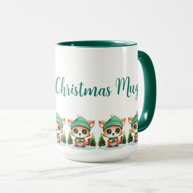 Caneca Xmas De Bebês Bastante Personalizados (Frente Esquerda)