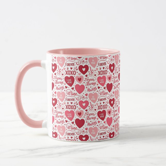 Caneca XOXO & Always Be Mine  (Esquerda)