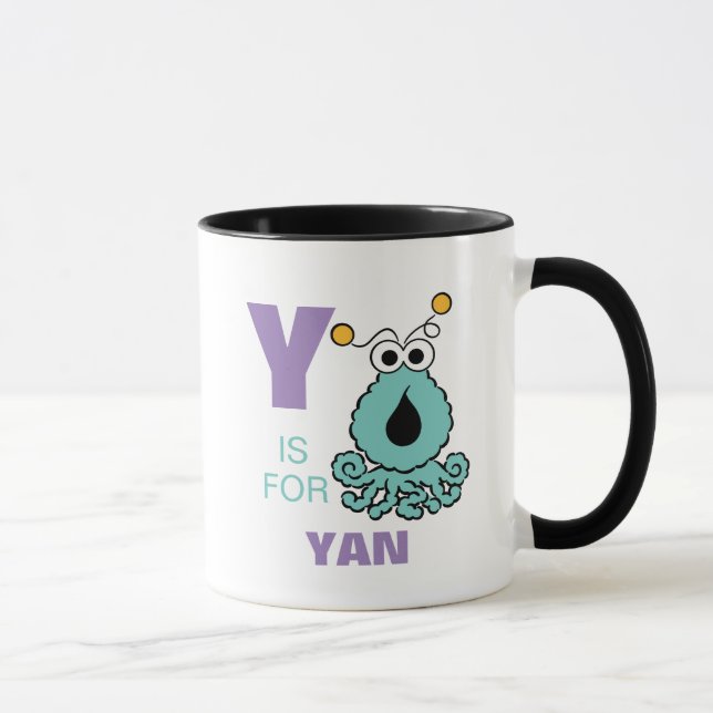 Caneca Y é de Yip-Yips | Adicione seu Nome (Direita)