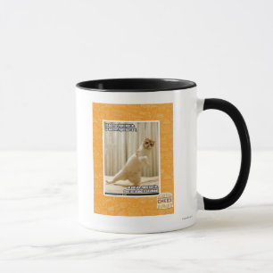 Caneca Ya pôr o pé direito do yur dentro, OU psta ya do