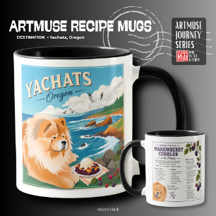 Caneca YACHATS • Oregon Museu de Arte • Chow