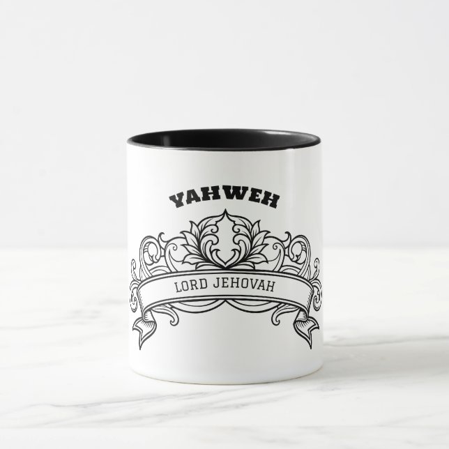 Caneca Yahweh Ornate Mug (Centro)