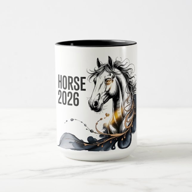 Caneca Year of the Horse 2026 (Centro)