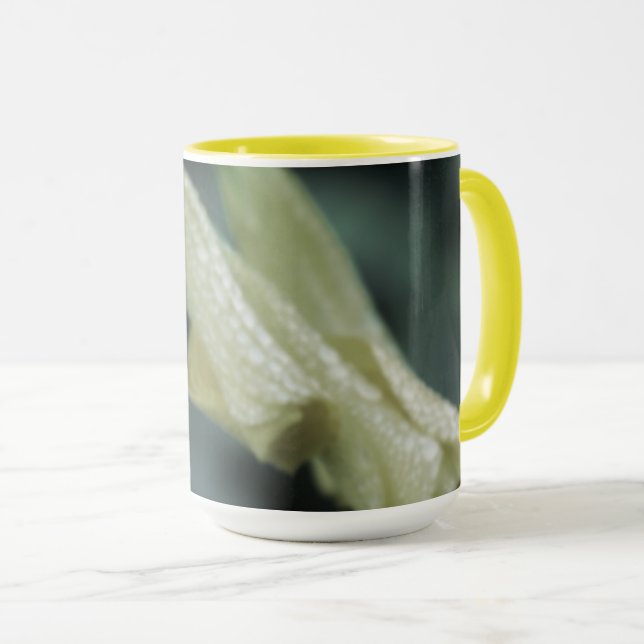 Caneca Yellow Flowers - Morning Dew (Frente Esquerda)