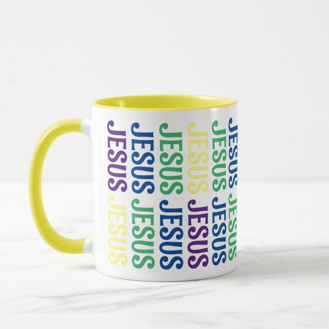 Caneca Yellow Jesus Mug (Esquerda)