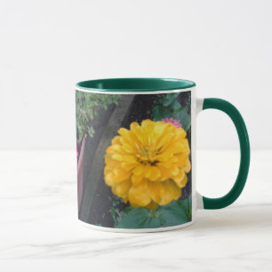 Caneca Yellow Zinnia Mug