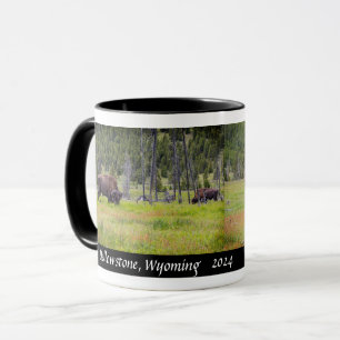 Caneca Yellowstone - Bisonte Americano - Café Designer