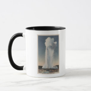 Caneca Yellowstone, Visão de Erupção Rápida e Fiel