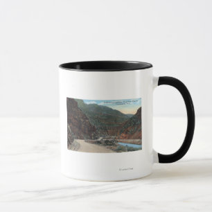 Caneca Yellowstone, WY - estrada de Yellowstone e vento 2
