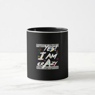 Caneca yes im crazy