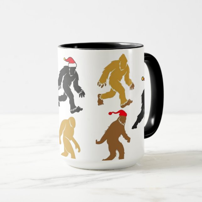 Caneca Yeti Natal (Frente Esquerda)
