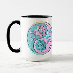 Caneca Yin Yang Pastel