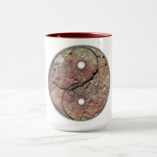 Caneca Yin Yang Rock Art Talking Canyons, Novo México