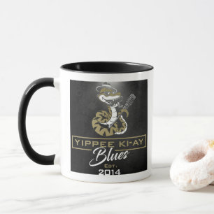 Caneca Yippee Ki-Ay Blues Coffee Mug