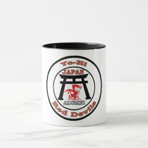 Caneca Yo-Olá! alunos de Japão do segundo grau dos diab