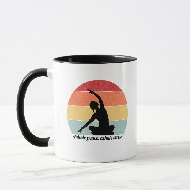 Caneca Yoga Calm & Nervous System Relaxation (Esquerda)