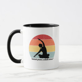 Caneca Yoga Calmo & Relaxamento do Sistema Nervoso