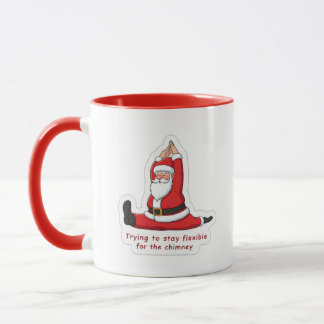 Caneca Yoga Claus