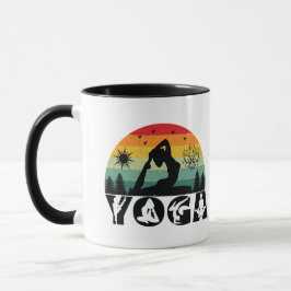 Caneca Yoga - Paz, Amor e Luz