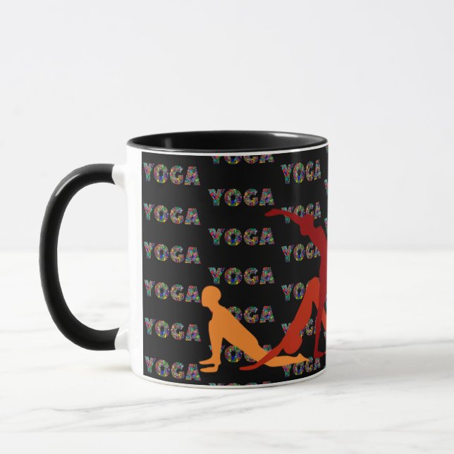Caneca Yoga Possui Lata de Café com Cerâmica (Esquerda)