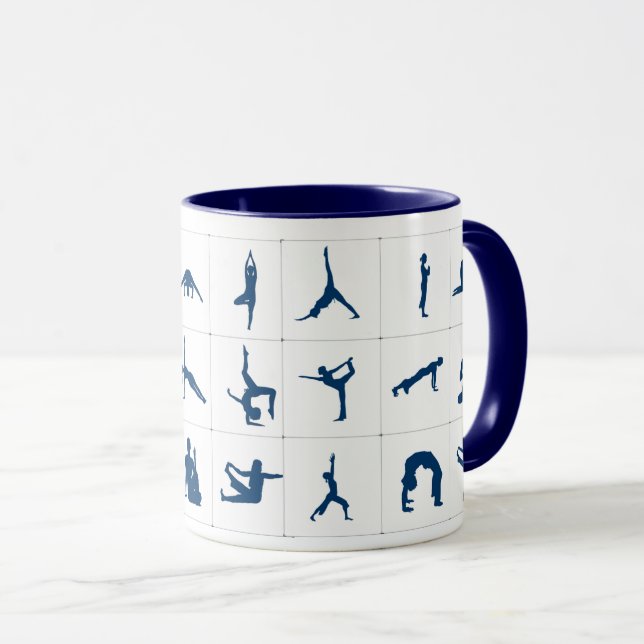 Caneca Yoga Tea Cup Coffee Mug (Frente Esquerda)