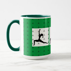 Caneca Yoga Verde