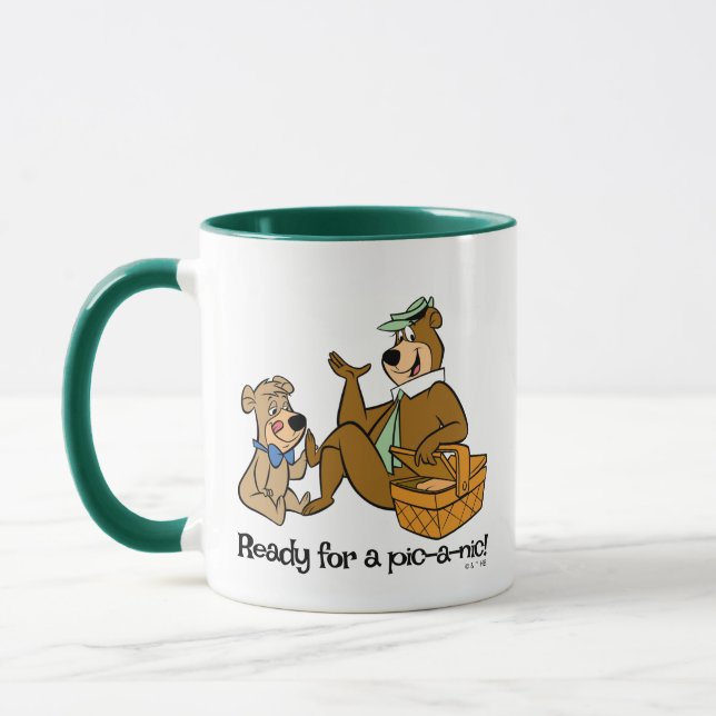 Caneca Yogi Bear e Boo Picnic Snack (Esquerda)