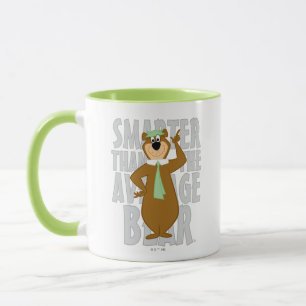 Caneca Yogi "Mais Inteligente Que O Urso Médio"