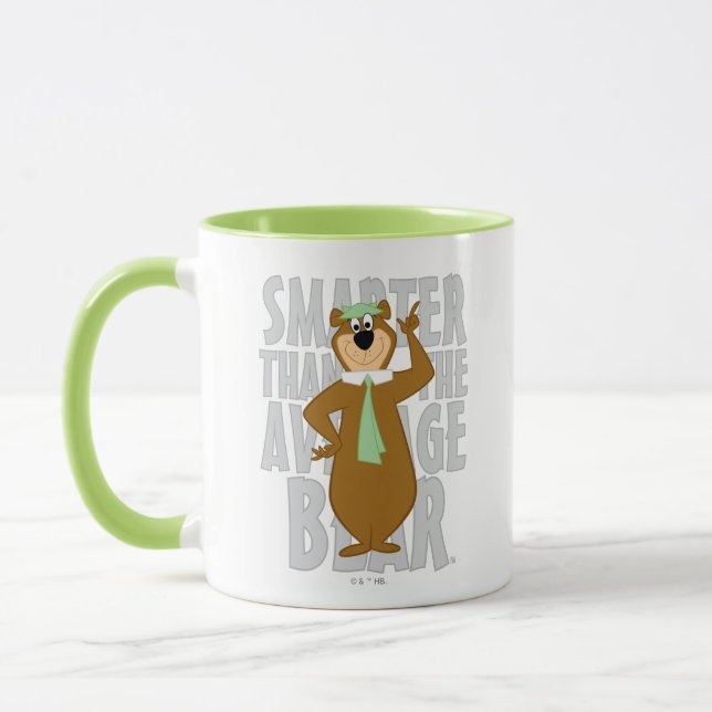 Caneca Yogi "Mais Inteligente Que O Urso Médio" (Esquerda)