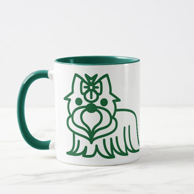 CANECA YORKSHIRE TERRIER #22 (Esquerda)
