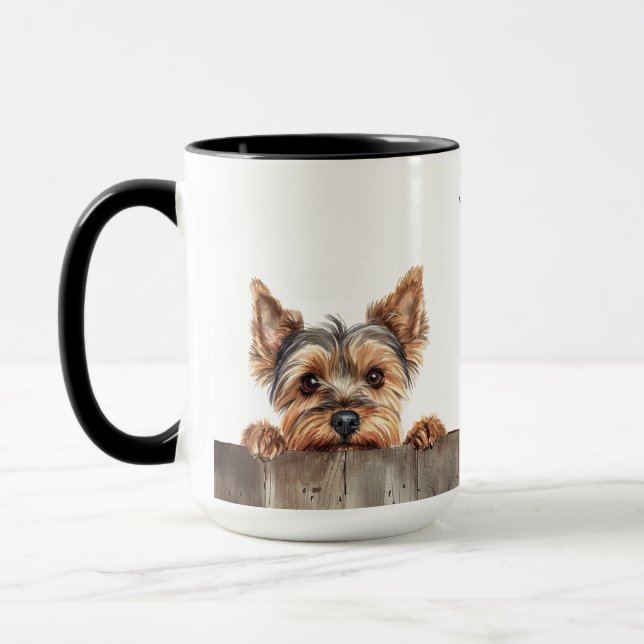 Caneca Yorkshire Terrier Dog Mug (Esquerda)
