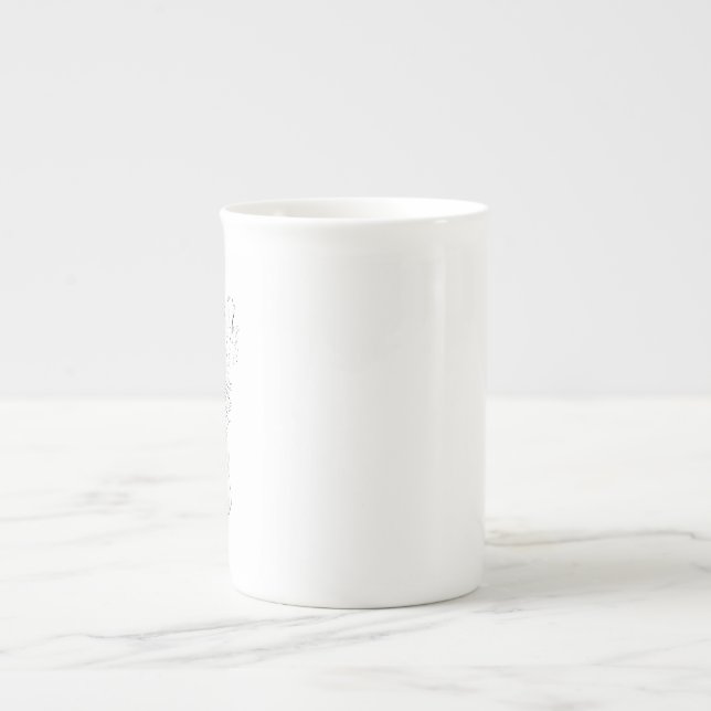 Caneca Yorkshire Terrier – Xícara de Café para Mãe (Frente)