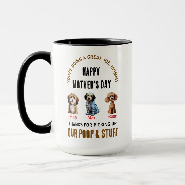 Caneca You’re Doing A Great Job Mommy – Cute Mother’s Day (Esquerda)