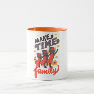Caneca Your coffee with your loved ones – the family mug