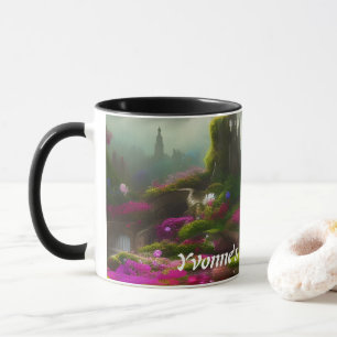 Caneca Yvonne's Morning Tea Personalizável