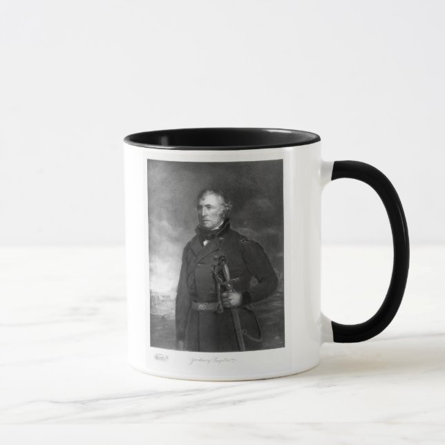 Caneca Zachary Taylor, 12o presidente do estado unido (Direita)