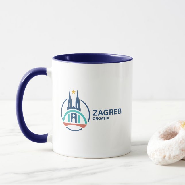 Caneca Zagreb Croatia Europe (Com Donut)