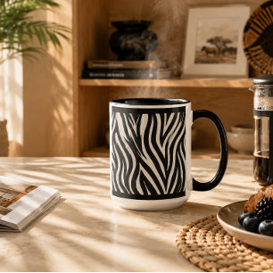 CANECA "ZEBRA" 11 OZ. CAFÉ